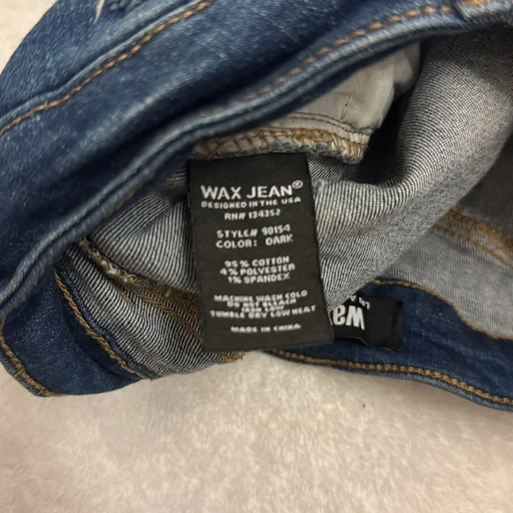 Wax Jean Short Shorts M - Picture 5 of 5